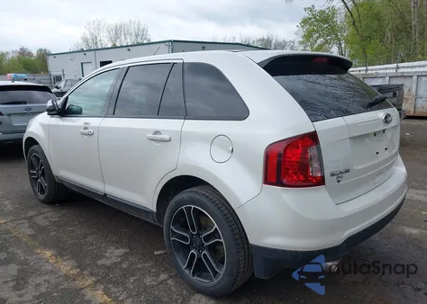 2013 Ford Edge Sel from USA, damaged, VIN 2FMDK3JC7DBE27634